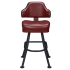 Gioco Premium Casino Bucket Bar Stool with Orbit Frame Thumbnail 2
