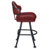 Gioco Premium Casino Bucket Bar Stool with Orbit Frame Thumbnail 3