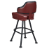 Gioco Premium Casino Bucket Bar Stool with Orbit Frame Thumbnail 4