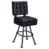 Trionfo Tufted Premium Bucket Bar Stool with Orbit Frame Thumbnail 1