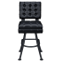 Trionfo Tufted Premium Bucket Bar Stool with Orbit Frame Thumbnail 2