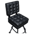 Trionfo Tufted Premium Bucket Bar Stool with Orbit Frame Thumbnail 5