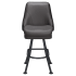 Regina Premium Casino Bucket Bar Stool with Orbit Frame Thumbnail 2