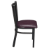 Metal Vertical Slat Chair Thumbnail 2