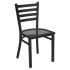 Outdoor Ladder Back Chair Thumbnail 1