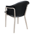 Kova Metal Armchair in Clear Coat Thumbnail 4