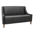 Torqela Plain Back Lounge Booth with Arms Thumbnail 7