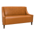 Torqela Plain Back Lounge Booth with Arms Thumbnail 5