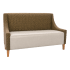 Torqela Plain Back Lounge Booth with Arms Thumbnail 4