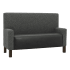 Tavqora Plain Back Lounge Booth with Arms Thumbnail 7