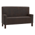 Tavqora Plain Back Lounge Booth with Arms Thumbnail 5
