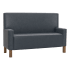 Tavqora Plain Back Lounge Booth with Arms Thumbnail 1