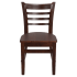 Premium US Made Ladder Back Wood Chair Thumbnail 2