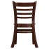 Premium US Made Ladder Back Wood Chair Thumbnail 6