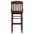 Premium US Made School House Wood Restaurant Bar Stool Thumbnail 6