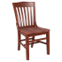 Premium US Made School House Wood Chair Thumbnail 1