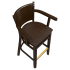 Tiffany Wood Arm Bar Stool  Thumbnail 4