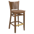 Premium US Made Tiffany Wood Bar Stool Thumbnail 1