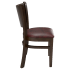 Premium US Made Tiffany Wood Chair Thumbnail 3