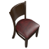 Premium US Made Tiffany Wood Chair Thumbnail 5