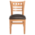 Premium US Made American Back Wood Chair Thumbnail 2