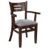 Premium US Made Henry Wood Chair with Arms Thumbnail 1