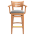 Premium US Made Henry Wood Bar Stool with Arms  Thumbnail 2