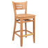 Premium US Made Henry Wood Restaurant Bar Stool Thumbnail 1