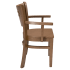 Premium US Made Leonardo Wood Chair With Arms Thumbnail 3