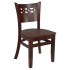 Premium US Made Leonardo Wood Chair Thumbnail 1