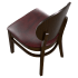 Premium Lorenzo Wood Chair Thumbnail 5
