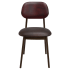 Gisselle Wood Chair with Padded Back Thumbnail 2
