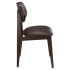 Gisselle Wood Chair with Padded Back Thumbnail 3