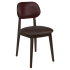 Gisselle Wood Chair with Padded Back Thumbnail 1