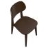 Gisselle Restaurant Wood Chair Thumbnail 5