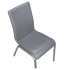 Selvior Modern Aluminum Banquet Chair Thumbnail 5