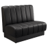 6 Channel Custom Booth with Pullover Back and Channeled Jumbo Seat Thumbnail 1