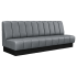 6 Channel Custom Booth with Pullover Back and Channeled Jumbo Seat Thumbnail 5