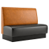 Plain Back Custom Booth with Pullover Back and Jumbo Seat Thumbnail 1