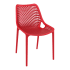 Dante Commercial Resin Outdoor Chair Thumbnail 1