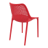 Dante Commercial Resin Outdoor Chair Thumbnail 4