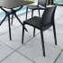 Kyra Commercial Outdoor Resin Chair Thumbnail 4