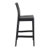 Kyra Commercial Outdoor Resin Bar Stool Thumbnail 2