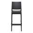 Kyra Commercial Outdoor Resin Bar Stool Thumbnail 5