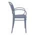 Alegria Commercial Resin Arm Chair Thumbnail 2