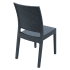Beverly Wicker Look Resin Patio Chair Thumbnail 4