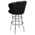 Premium Aria Swivel Bar Stool with Chrome Frame Thumbnail 4