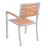 Set of Grey Heavy Duty Armchairs with Table Thumbnail 6