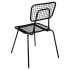 Ollie Patio Chair in Black Finish Thumbnail 4