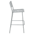 Ella Outdoor Bar Stool in Titanium Gray Thumbnail 2